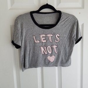 Pacsun Graphic Croptop